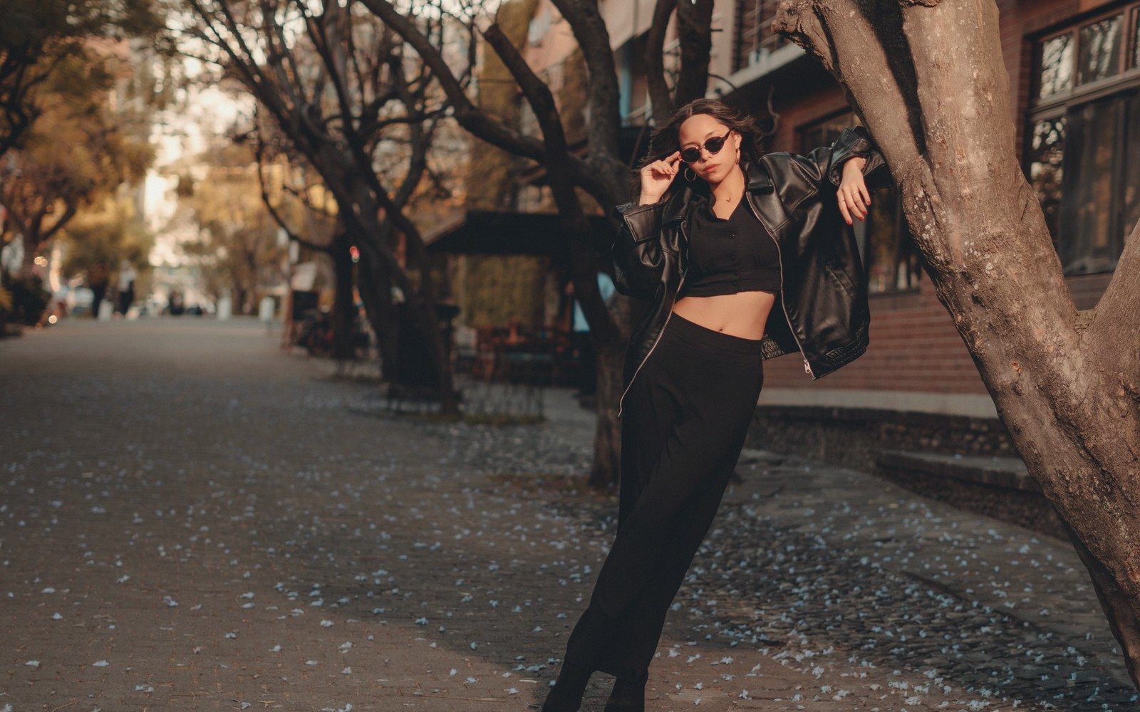 street style, full length